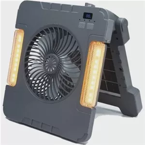 پنکه شارژی خورشیدی با چراغ ضد حشره UXI مدل BL-G450