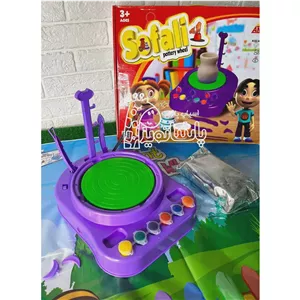 اسباب بازی چرخ سفالگری کودک کد 0232