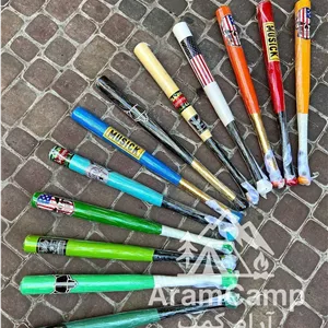 چوب بیسبال چوب روس 70 سانتی رنگارنگ