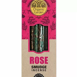 عود دست ساز گل رز وارداتی اسماج رز ناندیتا Nandita Organic Garden اورجینال و وارداتی دست پیچ رایحه گل رز