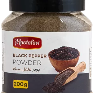 پودر فلفل سیاه 200 کرم
