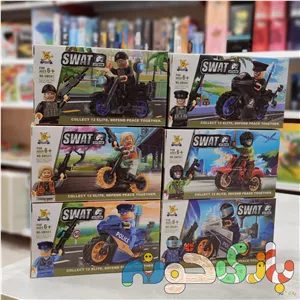 ست اکشن موتورهای پلیس و SWAT سری SM501 12 مدل کلکسیونی