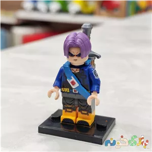 مینیفیگور ترانکس آینده Future Trunks انیمه دراگون بال با شمشیر شوالیهای لگو Dragon Ball Z