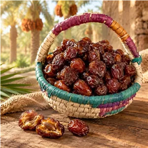 خرمای گنتار (قنطار) درجه یک، دانه درشت و تازه شادگان - نرم، شیرین و پرشیره (بسته 1 کیلوگرمی)