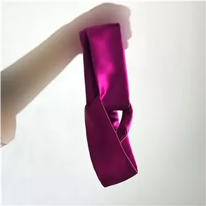 هدبند ساتن گره ای زنانه کد 1361