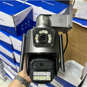دوربین سیم کارت خور دو لنزه چرخشی v380(انتقال تصویر روی موبایل انجام می شود)