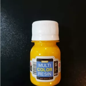رنگ مولتی کالر رزین (خمیری) سوداکو 30 میل زرد