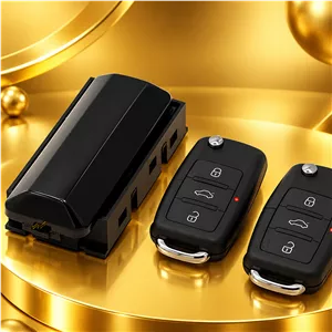 قفل مرکزی و ریموت خودرو نصیر مدل P-950مناسب برای سمند بسته 3 عددی