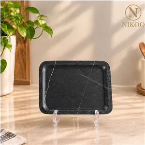 سینی مشکی ایکیا سایز کوچک