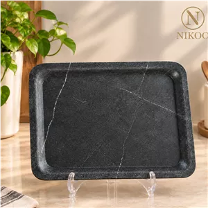 سینی ایکیا مشکی سایز بزرگ