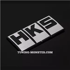 آرم فلزی HKS مشکی ( پس کرایه )