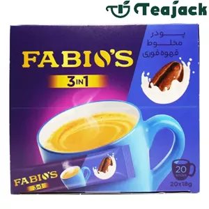 قهوه فوری سه در یک فابیوس 20 عددی