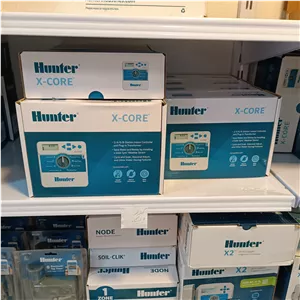 کنترلر آبیاری آمریکایی هانتر x-core دو کاناله بدون درب ( پس کرایه)