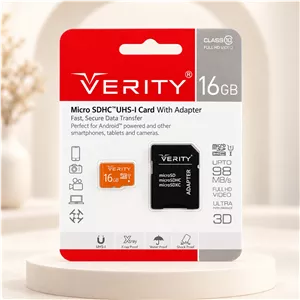 کارت حافظه وریتی مدل U106 ظرفیت 16 گیگابایت Class 10