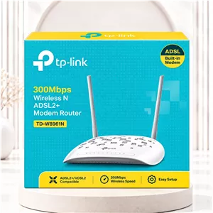 مودم روتر ADSL2+ بیسیم N300 تی پی لینک مدل TD-W8961N V1