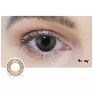 لنز رنگی عسلی ایراپتیکس هانی