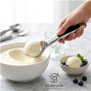 اسکوپ بستنی دسته پلاستیک دار شنگیا
