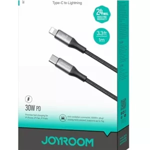 کابل تایپ سی به لایتنیگ پی دی جویروم joyroom چراغدار