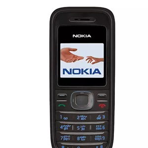 گوشی ساده نوکیا صفحه رنگی مدل Nokia 1208 برد اصلی (بدون گارانتی شرکتی) 