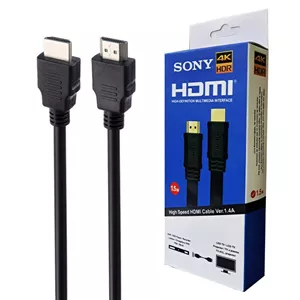 کابل HDMI 4K طول 1.5 متر کنسول بازی PS5 و XBOX