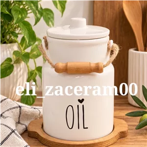 بانکه روغن جامد سرامیکی 2 کیلویی