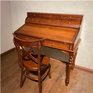 میز تحریر و صندلی کلاسیک مدل HEDI-74