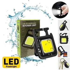 چراغ کمپینگ شارژی چندکاره مگنتی COB Rechargeable Keychain
