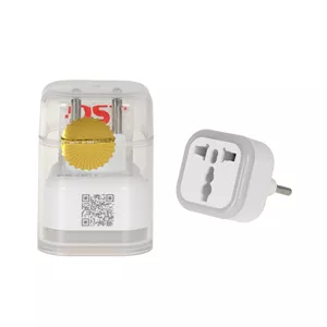 تبدیل برق 3 به 2 DST مدل D01-L - سفید - DST (مادام العمر شرکتی)