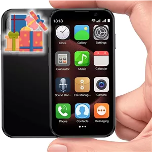 گوشی مینی هوشمند Becindy XS18Pro (طرح آیفون)