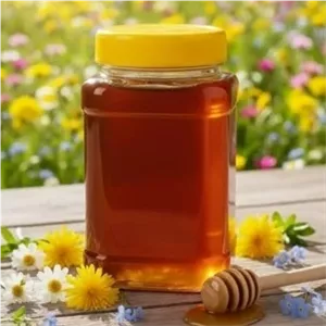 عسل کاملا طبیعی ،تولید 1405 ،دارای برگه آزمایش سلامت محصول 