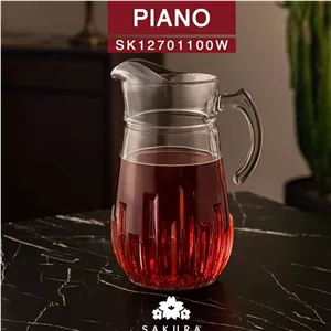 پارچ بلور بزرگ طرح پیانو برند نوری تازه