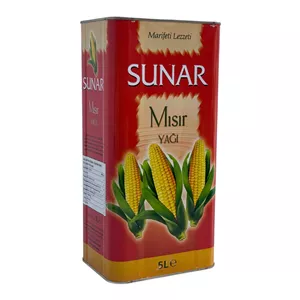 روغن ذرت سانار مناسب پختوپز و سرخکردن حجم 5 لیتر