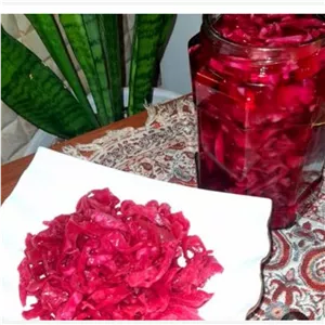 ترشی برگ کلم قرمز ارگانیک