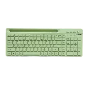 کیبورد بی سیم وان مکس مدل One Max OM-3000WA - سبز