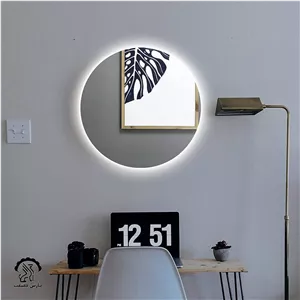 آینه دکوراتیو نوری LED مدل R19 یاقوت