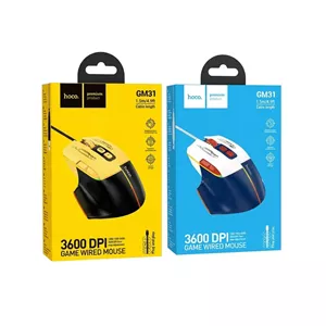 ماوس گیمینگ هوکو مدل GM31 سیم دار