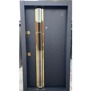 درب ضدسرقت روکش راش مدل ژینا برجسته 