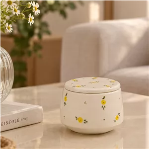 قندان سرامیکی مدل کلزا قندان شیک پینترستی