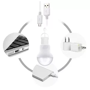 لامپ کمپینگ DST - LED USB - مهتابی