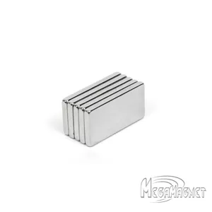 آهنربا نئودیمیوم N35 20x10x2 (5 عدد) بلوکی مگامگنت