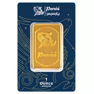شمش طلا 31.1 گرمی 24 عیار پارسیس 