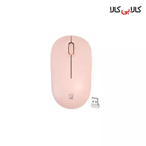 ماوس بی سیم جرتک (Jertech) مدل JR5 رنگ صورتی به همراه دانگل USB
