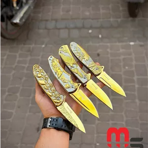 چاقو برونینگ طلایی در 4 مدل قیمت هر عدد