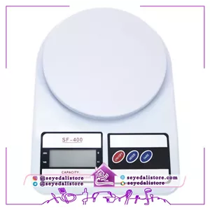 ترازو آشپزخانه دیجیتالی الکترونیک مدل SF-400 ظرفیت 10 کیلوگرم