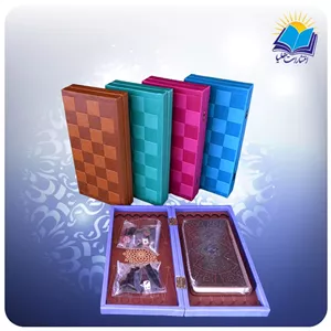 شطرنج چرمی همراه با فال دیوان حافظ (کد260)