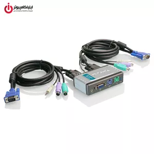 سوئیچ KVM دو پورت PS 2 دی لینک مدل D-Link KVM-121
