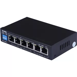 سوییچ 4 پورت POE دی لینک DES-F1006P-E