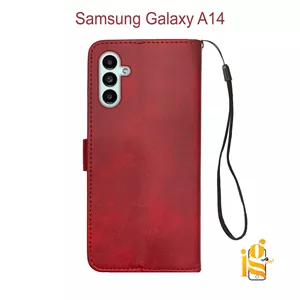 کیف موبایل جاکارتی دار برای سامسونگ A14
