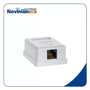 قاب کیستون روکار HPpro با کیستون CAT6 UTP