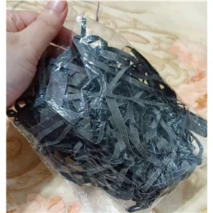 پوشال تزئینی کاغذی 15 گرمی رنگ مشکی مناسب بسته بندی